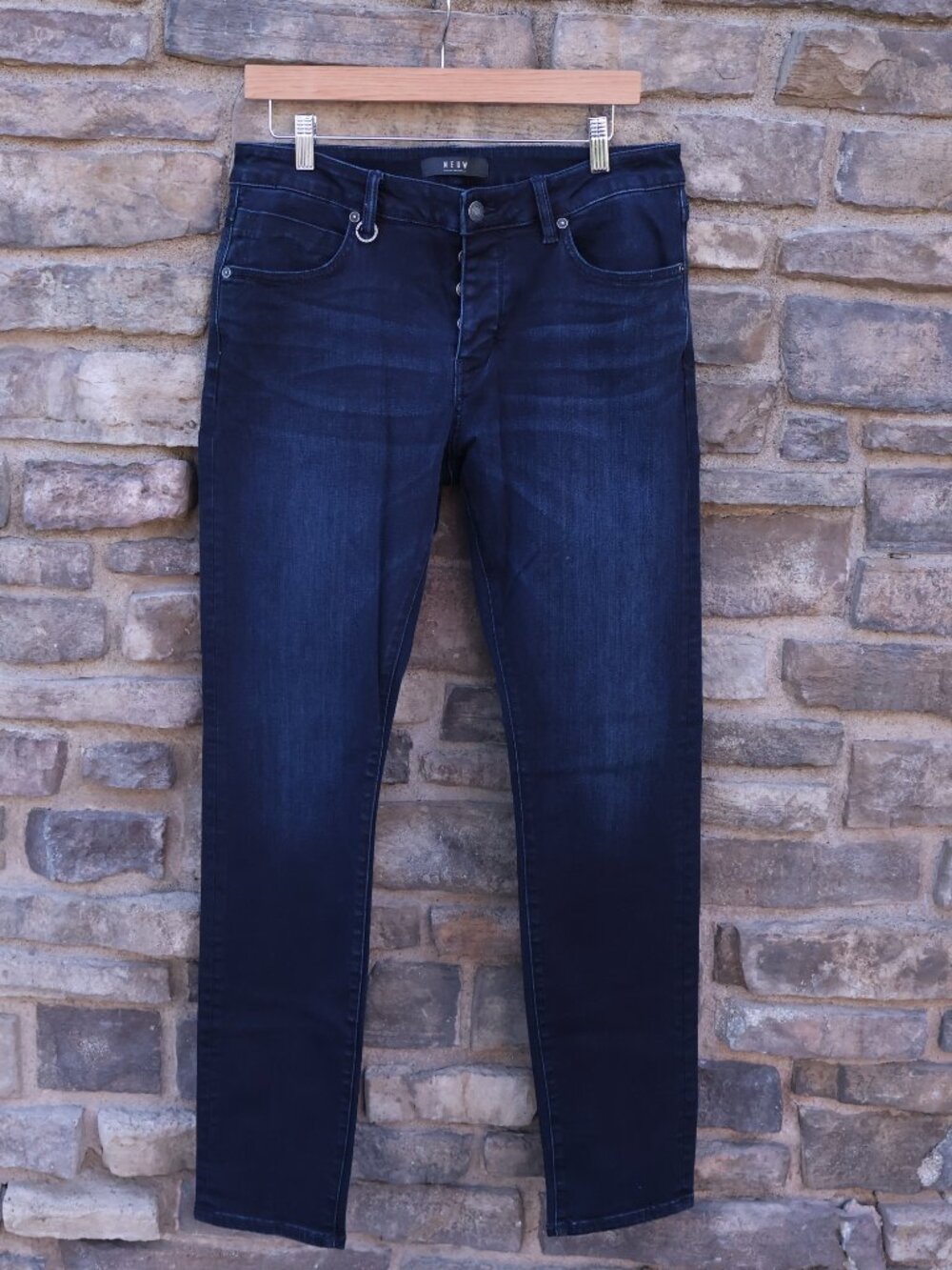 NEUW Denim Iggy Men’s Washed Black Skinny Jeans 33x32